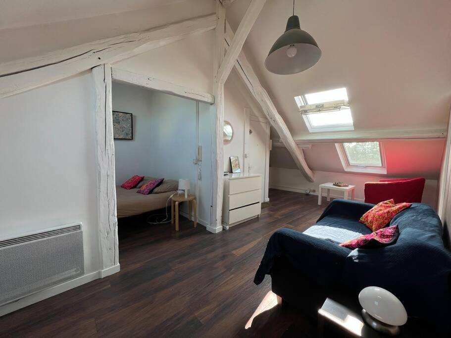 Bright Studio Apartment - Fontainebleau Eksteriør billede